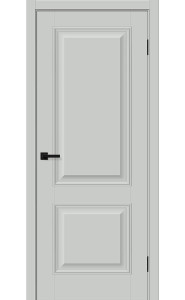 Межкомнатная дверь Классик-12, цвет Grey Silk
